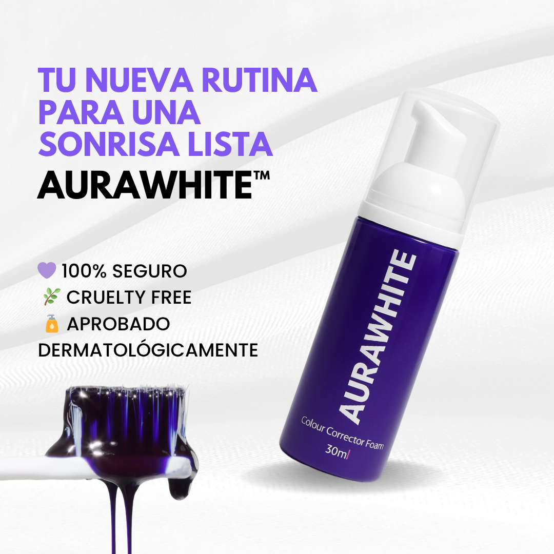 AuraWhite™ Blanqueador Dental - Sonrisa más Blanca al Instante