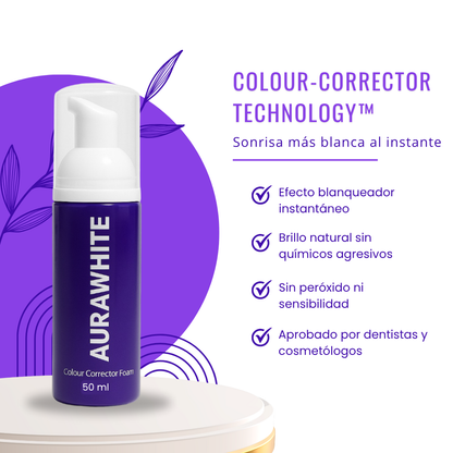 AuraWhite™ Blanqueador Dental - Sonrisa más Blanca al Instante